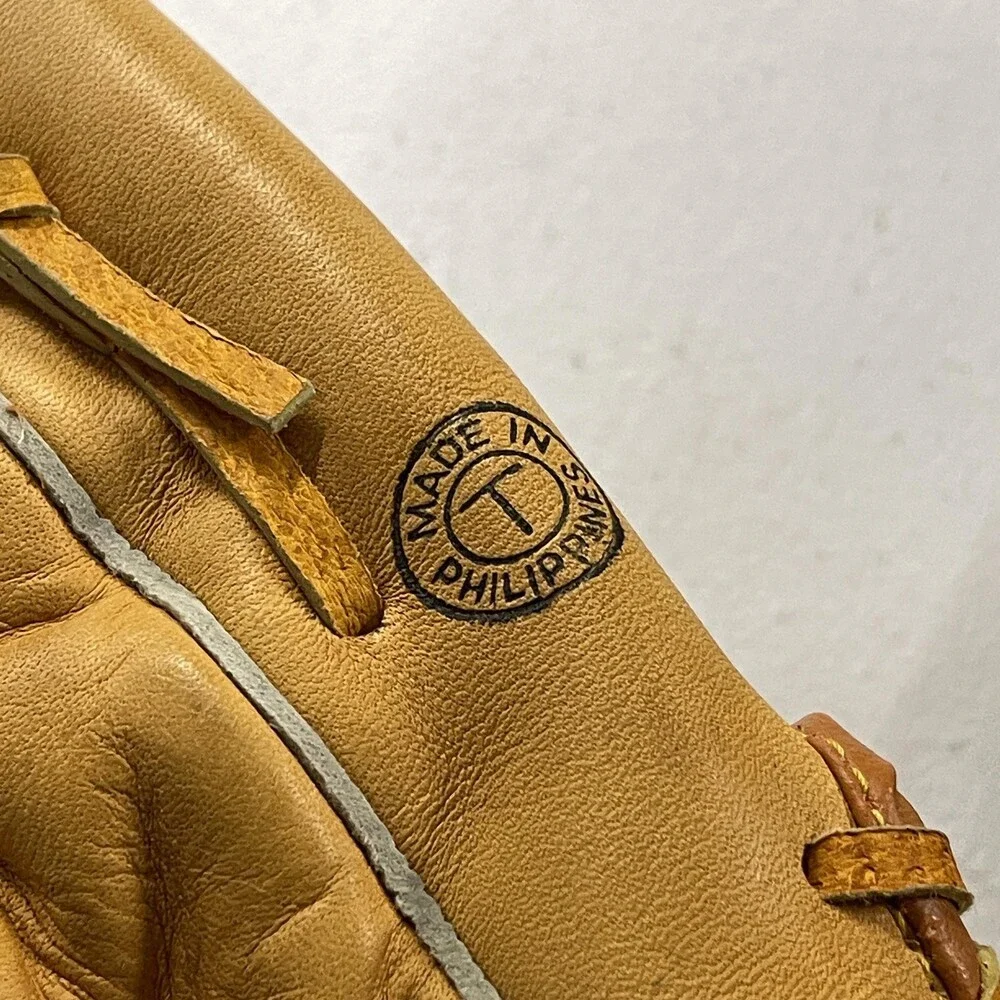 Vintage Rawlings Baseball Glove Mens 12 Brown Ozzie Smith Infield Fastback RBG50